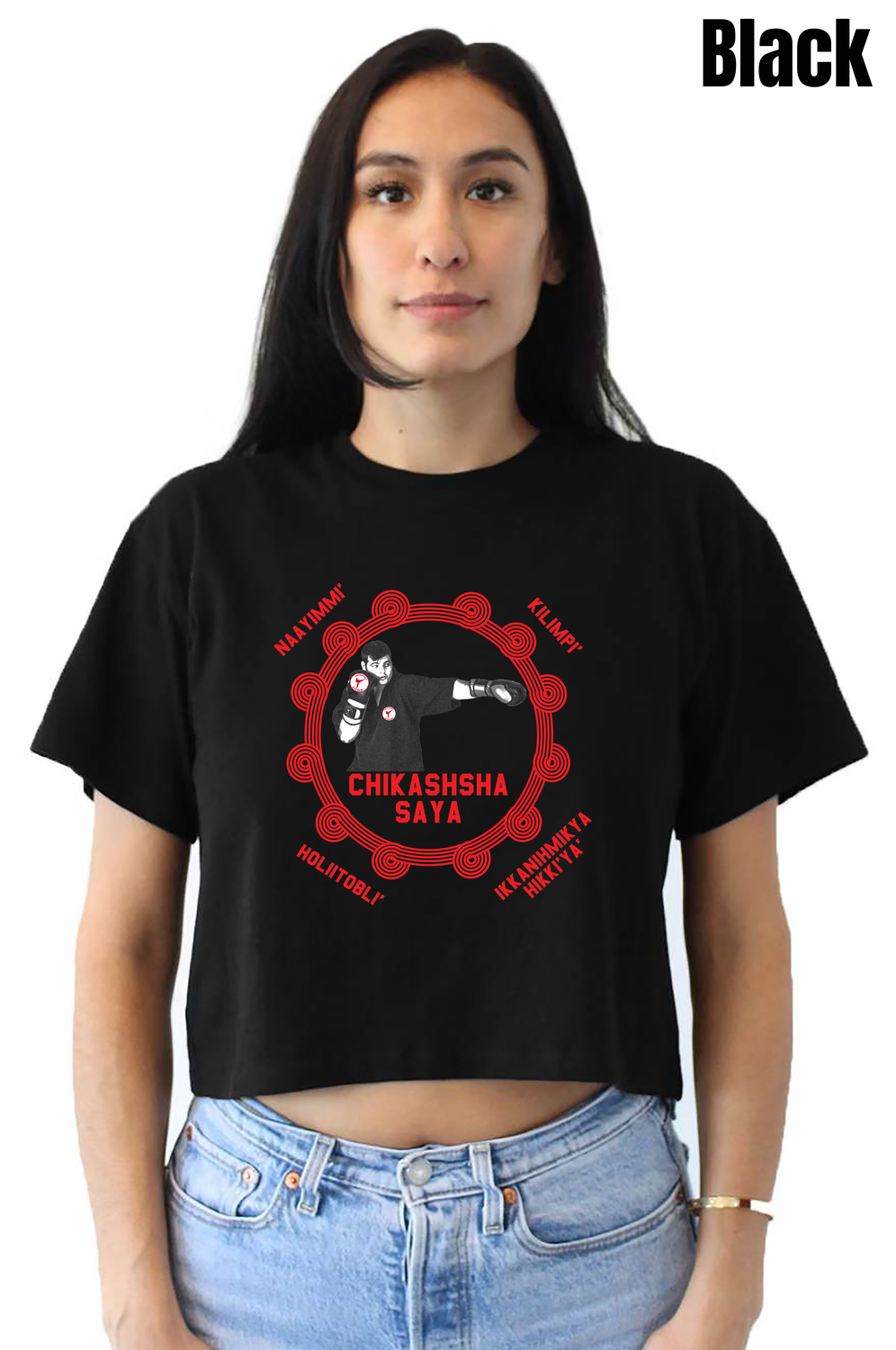 Ezra Johnson Fight Crop Top- PRE-ORDER