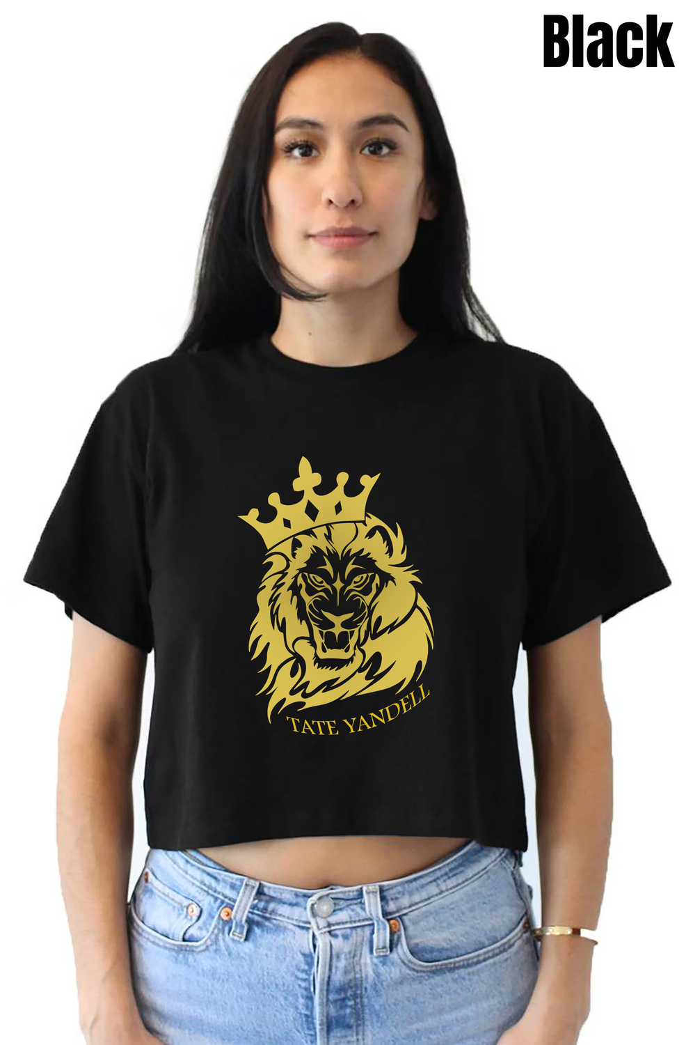 Tate Yandell Heart of a Lion Crop Top- PRE-ORDER