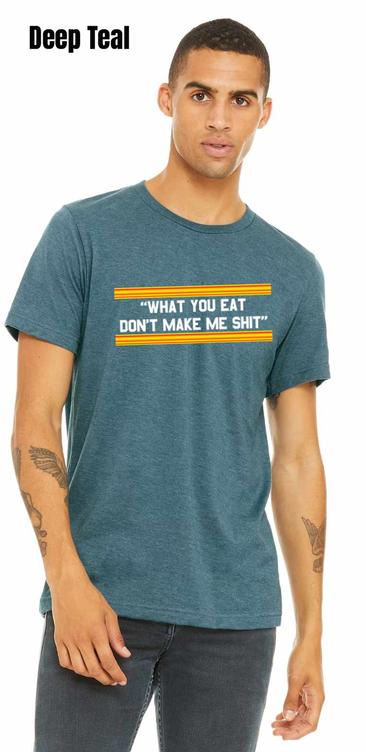 What You Eat Color Block T-Shirt - PRE-ORDER