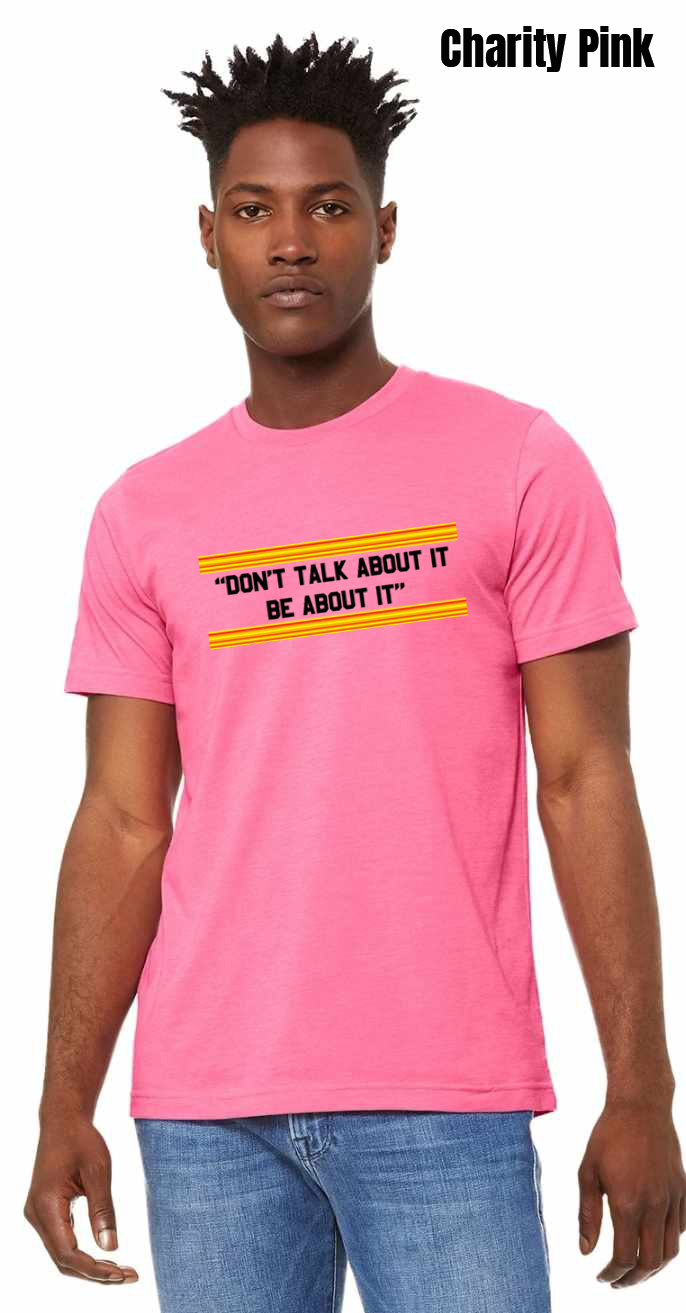 Don&#39;t Talk About It Color Block T-Shirt - PRE-ORDER