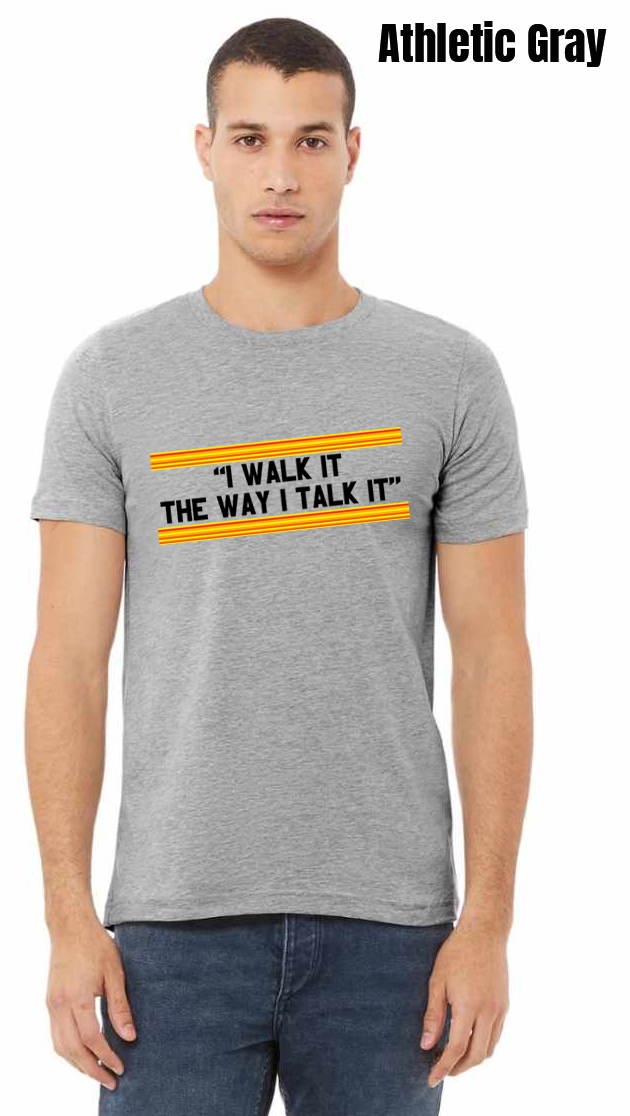 I Walk It Color Block T-Shirt - PRE-ORDER