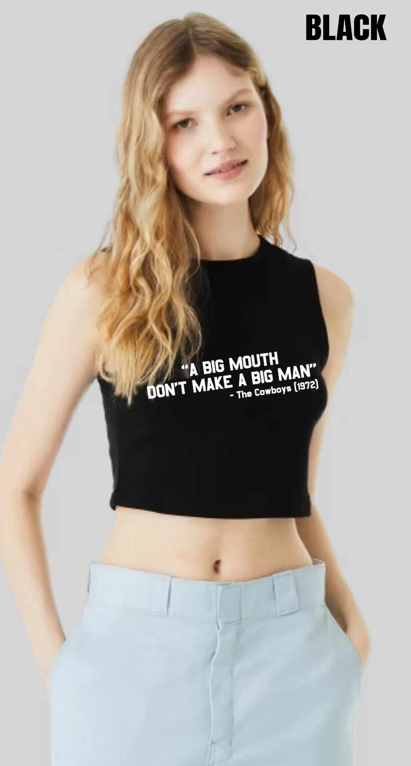 The Cowboys Quote Muscle Crop - PRE-ORDER