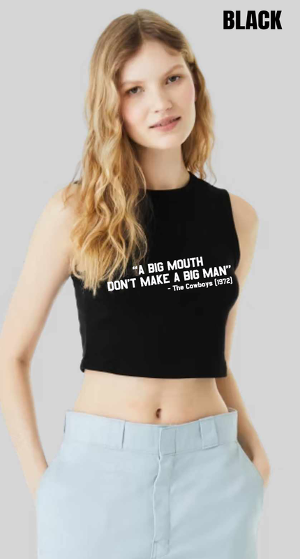The Cowboys Quote Muscle Crop - PRE-ORDER