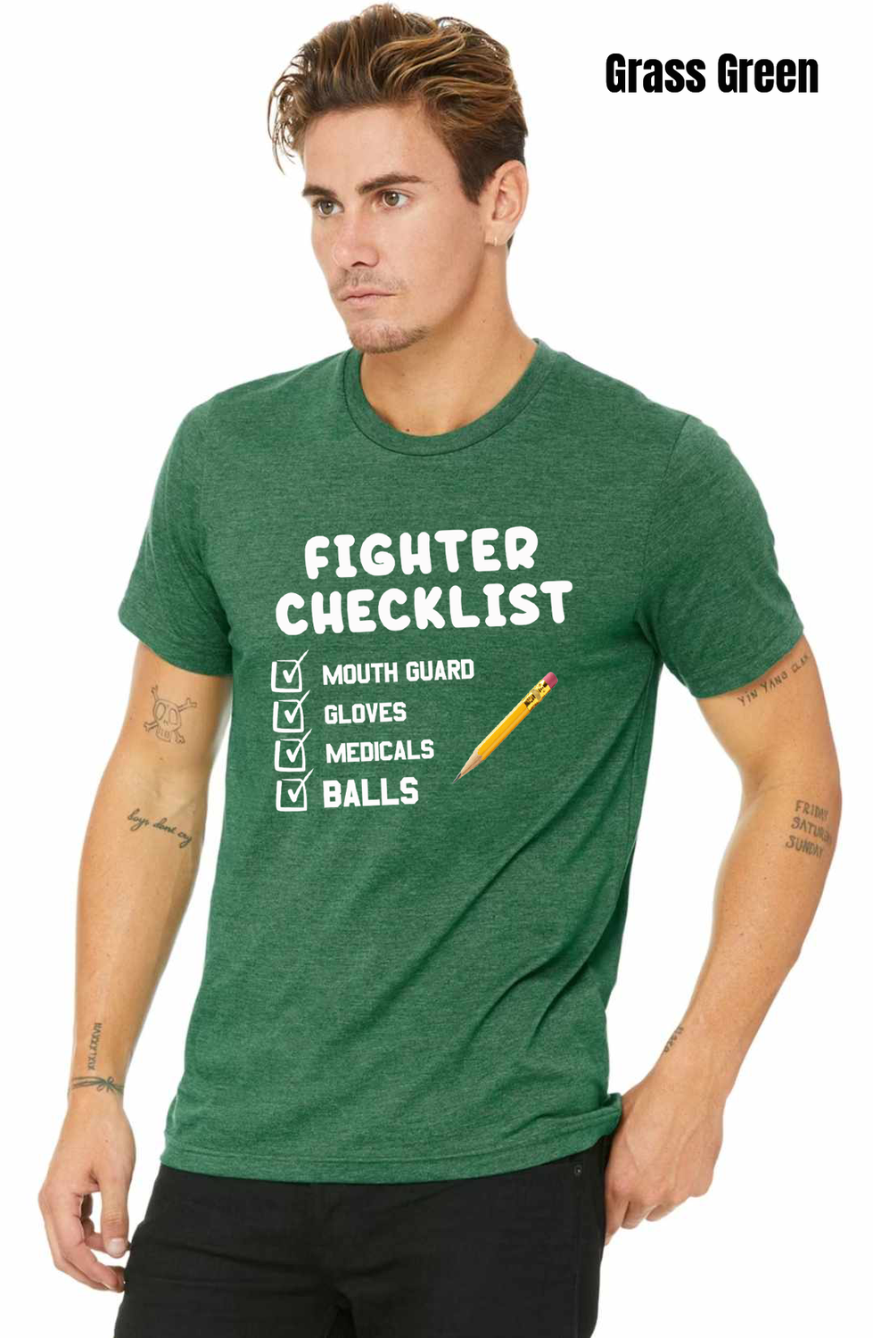 Fighter Checklist T-Shirt - PRE-ORDER