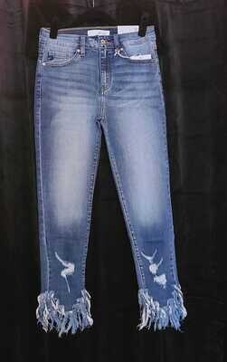 Kancan Long Fray Jeans