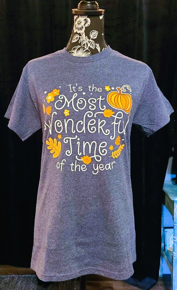 It&#39;s the Most Wonderful Time of the Year Navy Fall T-Shirt