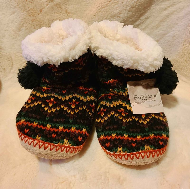 Multicolor Cozy Slippers