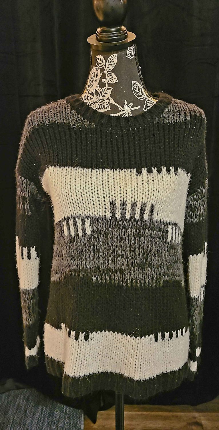 Black and White Sweater