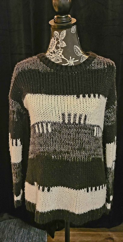 Black and White Sweater