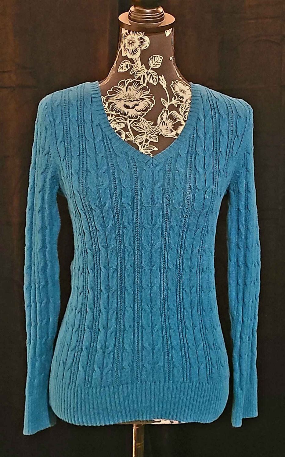 St. John&#39;s Bay Teal Sweater
