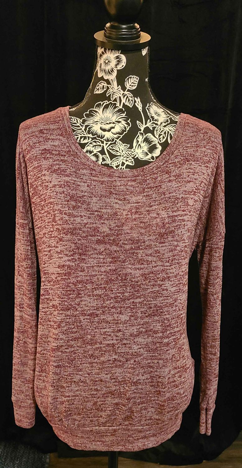 Old Navy Burgundy Top