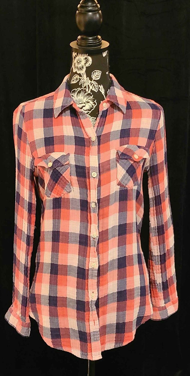 Old Navy Pink Flannel