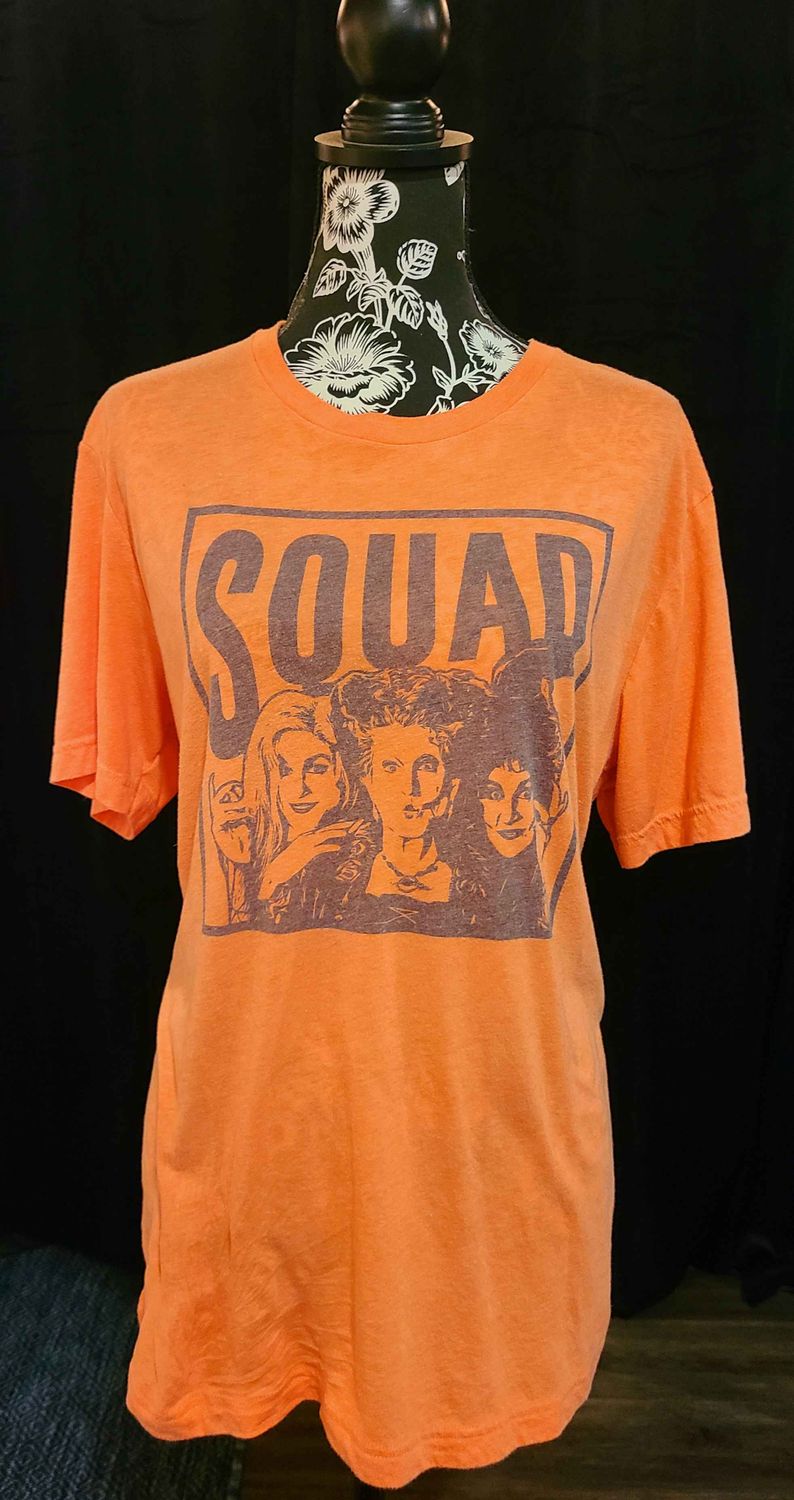 Bella Canvas Orange Squad T Shirt