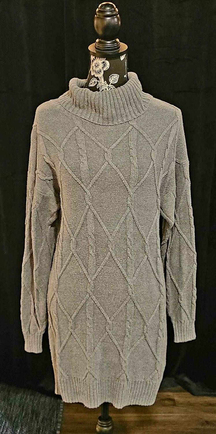 Hollister Gray Sweater Dress