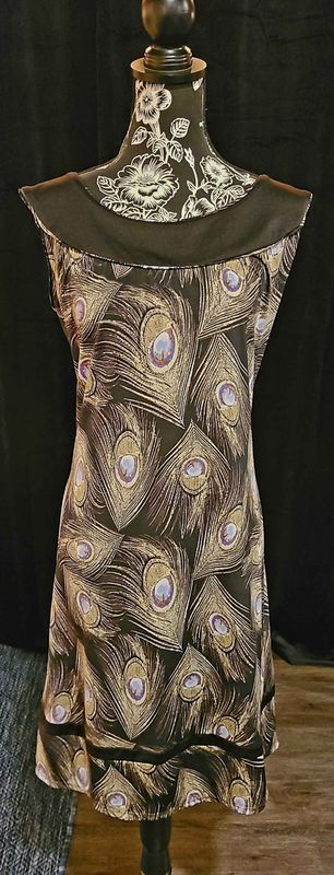 Black Peacock Dress