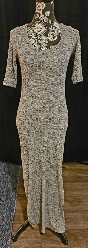 Venus Gray Maxi Dress