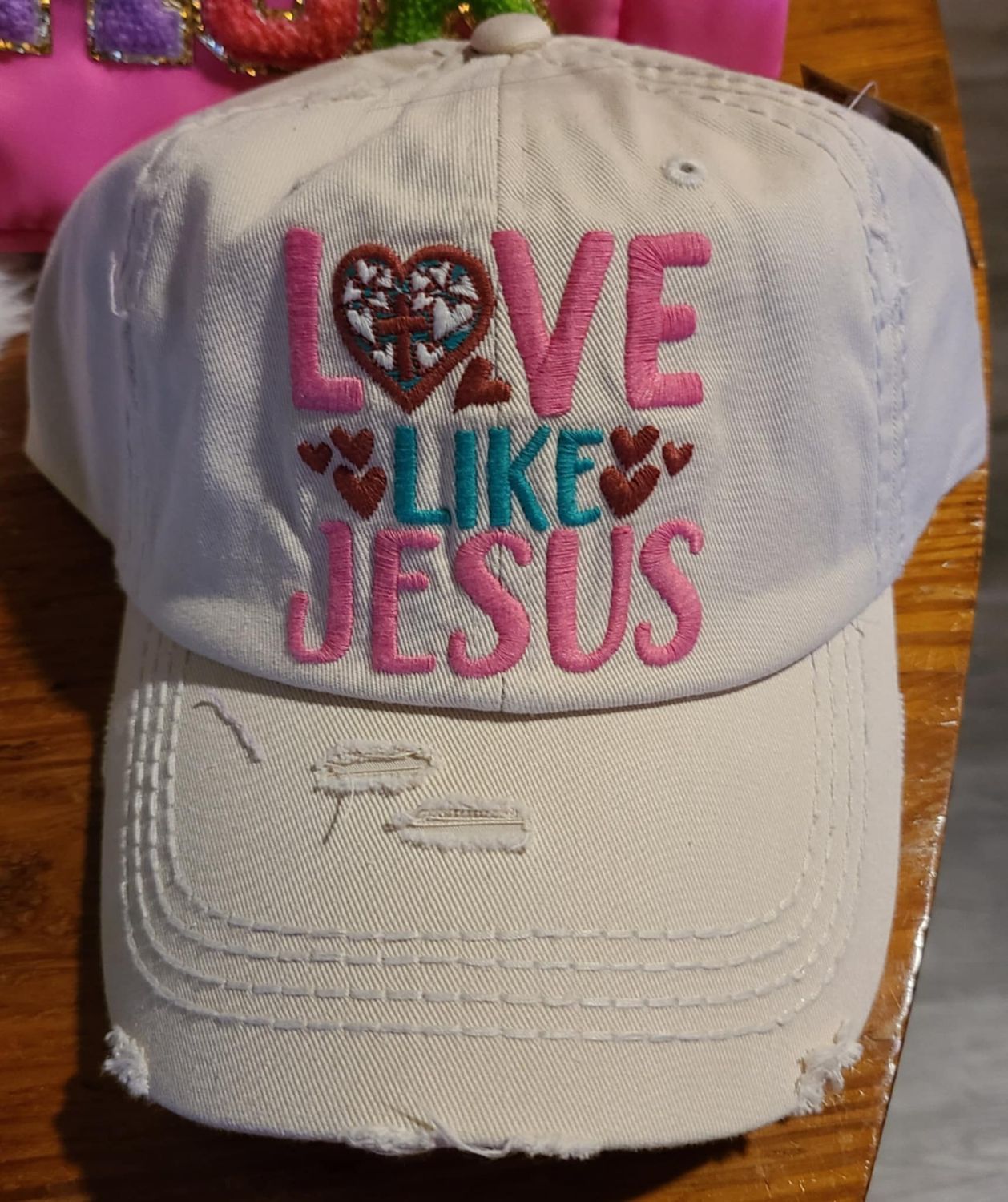 Off White Love Like Jesus Ball Cap