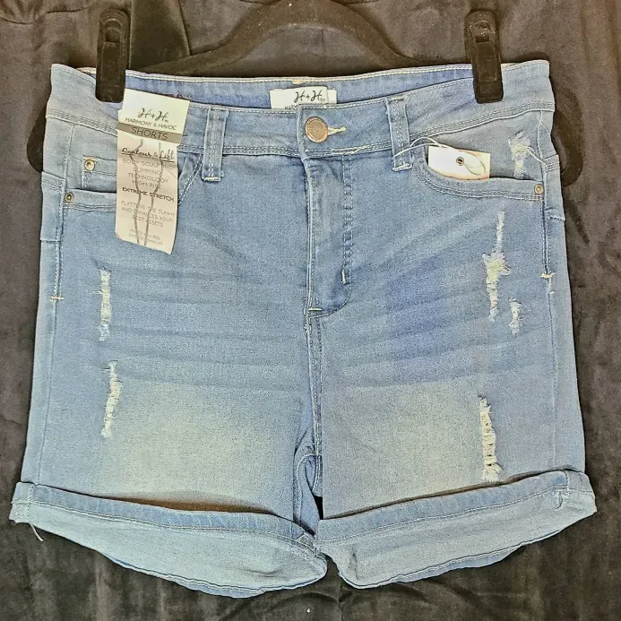 Medium Wash Denim Shorts
