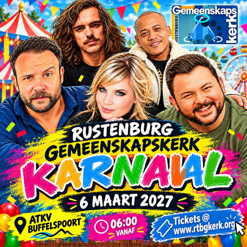 Kaartjie(s) - Buffelspoort Karnaval 6 Maart 2027