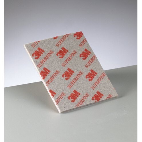 Schleifschwamm 3M rot Superfine