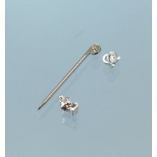 Brochennadel 925er Silber 20mm
