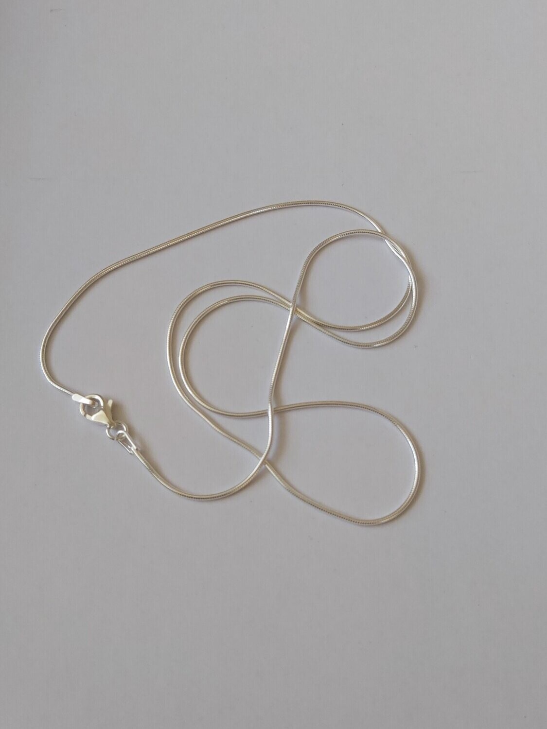 Silberschlangenkette 60 cm (925er Silber)