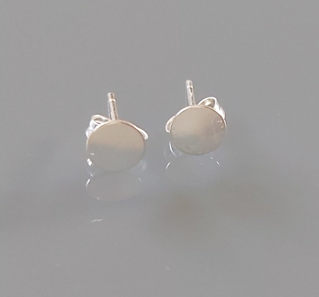 Ohrstecker 1 Paar klein (925er Silber) ø0,5cm