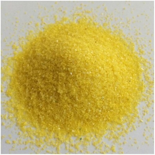 Farbsand Gelb