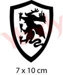 Wappen Glitzer Tattoo