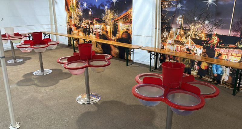 Verleih 2 Sandbildertische