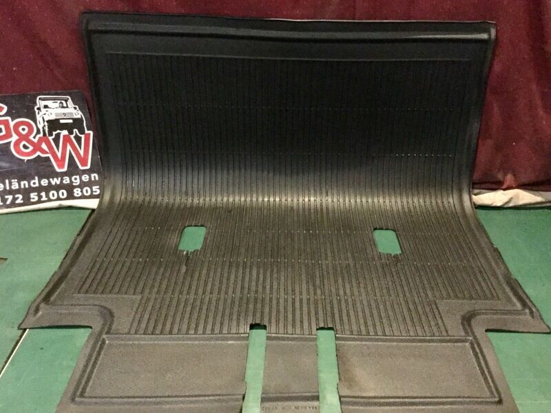 ///**G Klasse Mercedes  W463 Einlegematte Innen Laderaum Hinten Kurz u.Cabrio GE GD