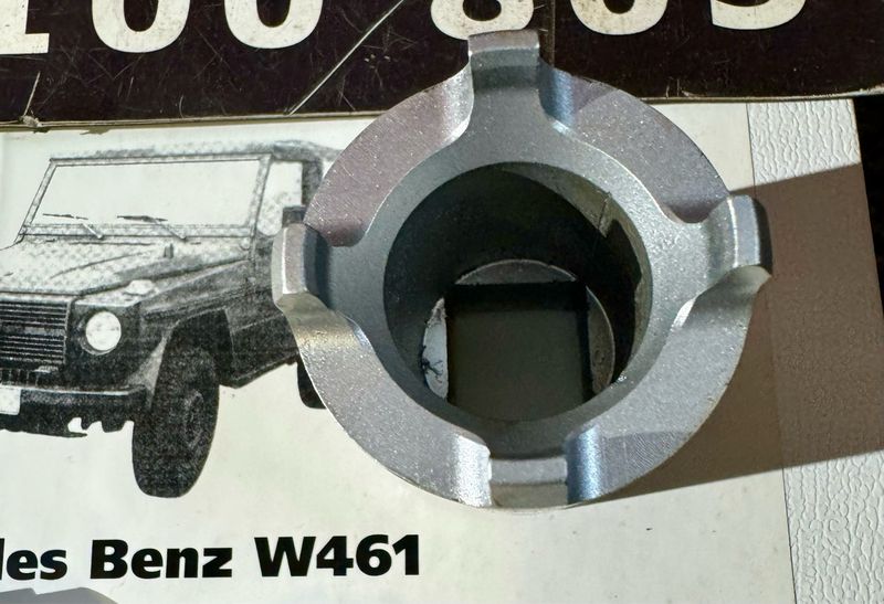 ///**Mercedes G Klasse w461 Radlager Schlüssel Nutmutter Zapfennuss G Klasse Achswelle BM461 Werkzeug 