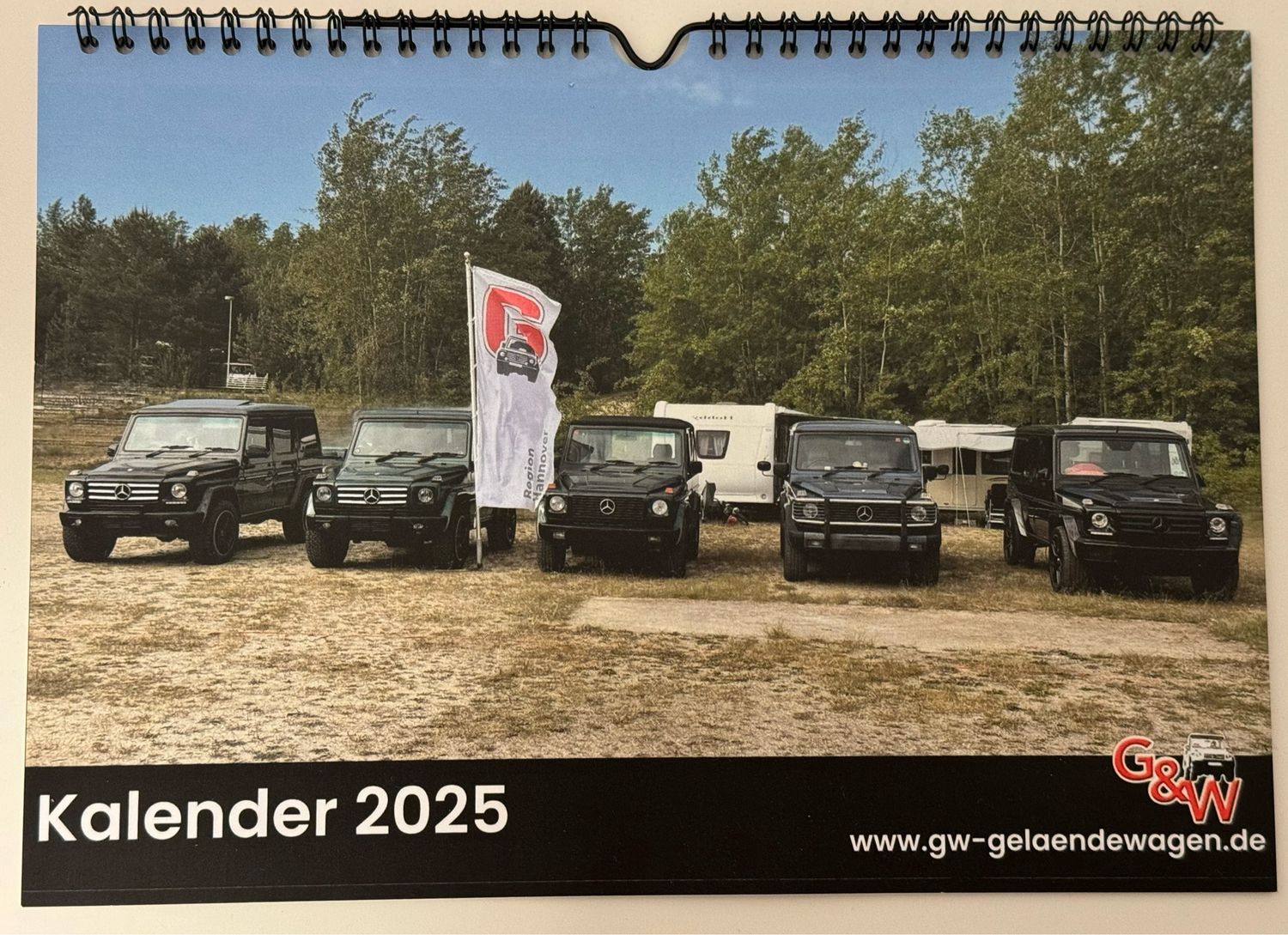 ///**Mercedes G GE GD Kalender 2025 G-Klasse W460 BM461 463 464 465  DIN A4 G&W Geländewagen Wolf PUCH 