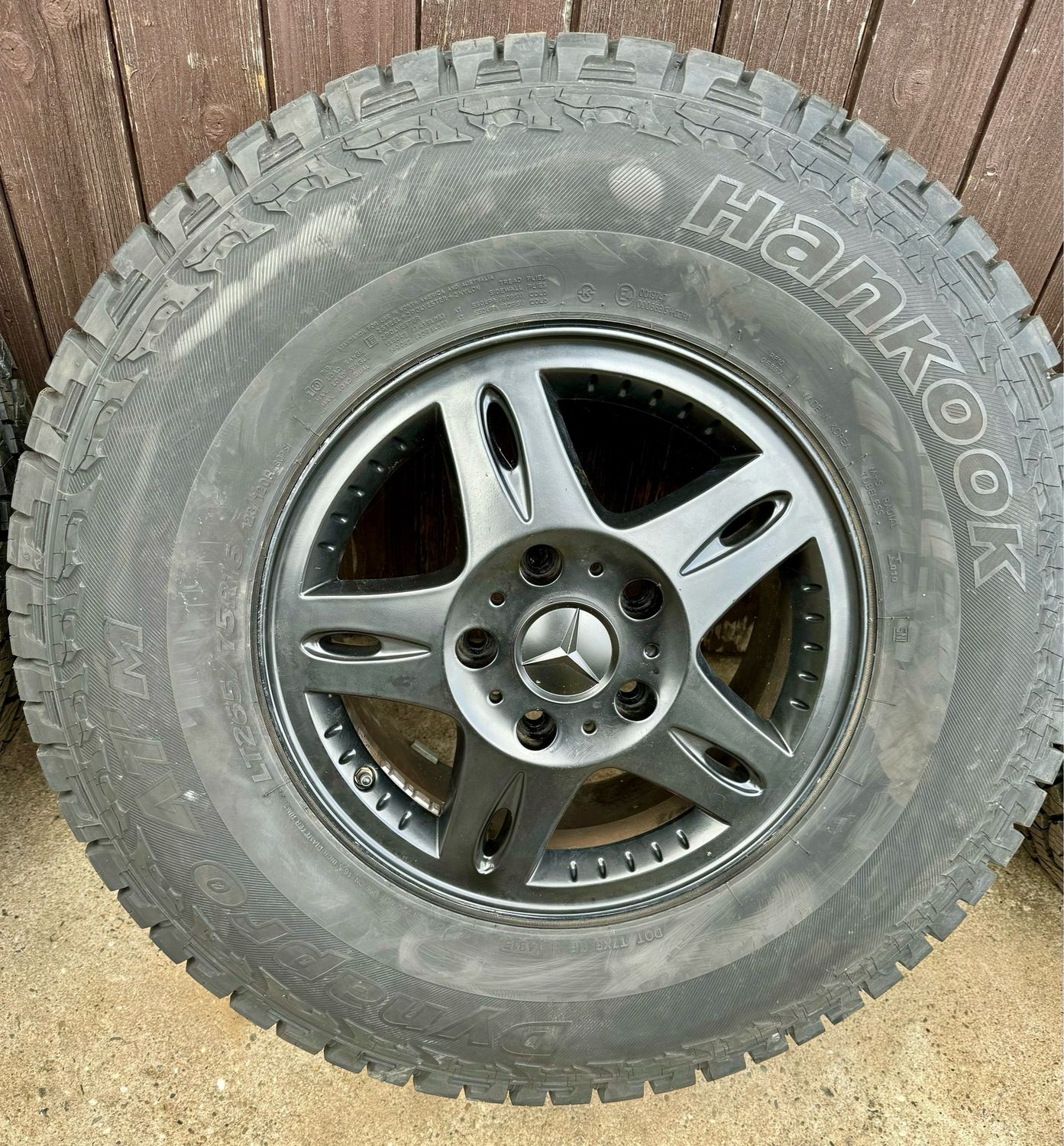 ///**Mercedes G GE GD Klasse Ashtaroth Felgen Alufelgen 7,5x16 ET63 A4634010702 Hankook 265-75-16 Pur Professionell Greenliner KSK SSA 