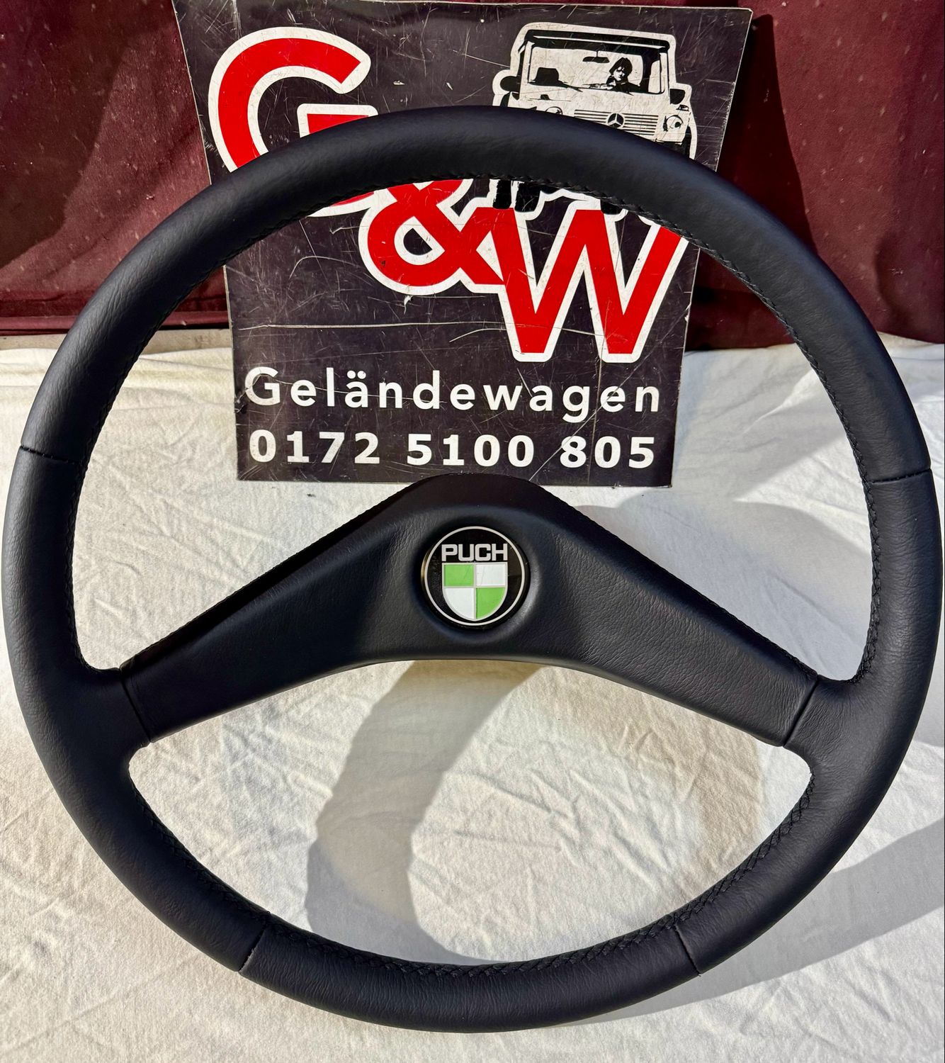 ///**G Klasse Lenkrad Wolf Zweispeichen Lenkrad Mercedes G-Modell 250GD Wolf