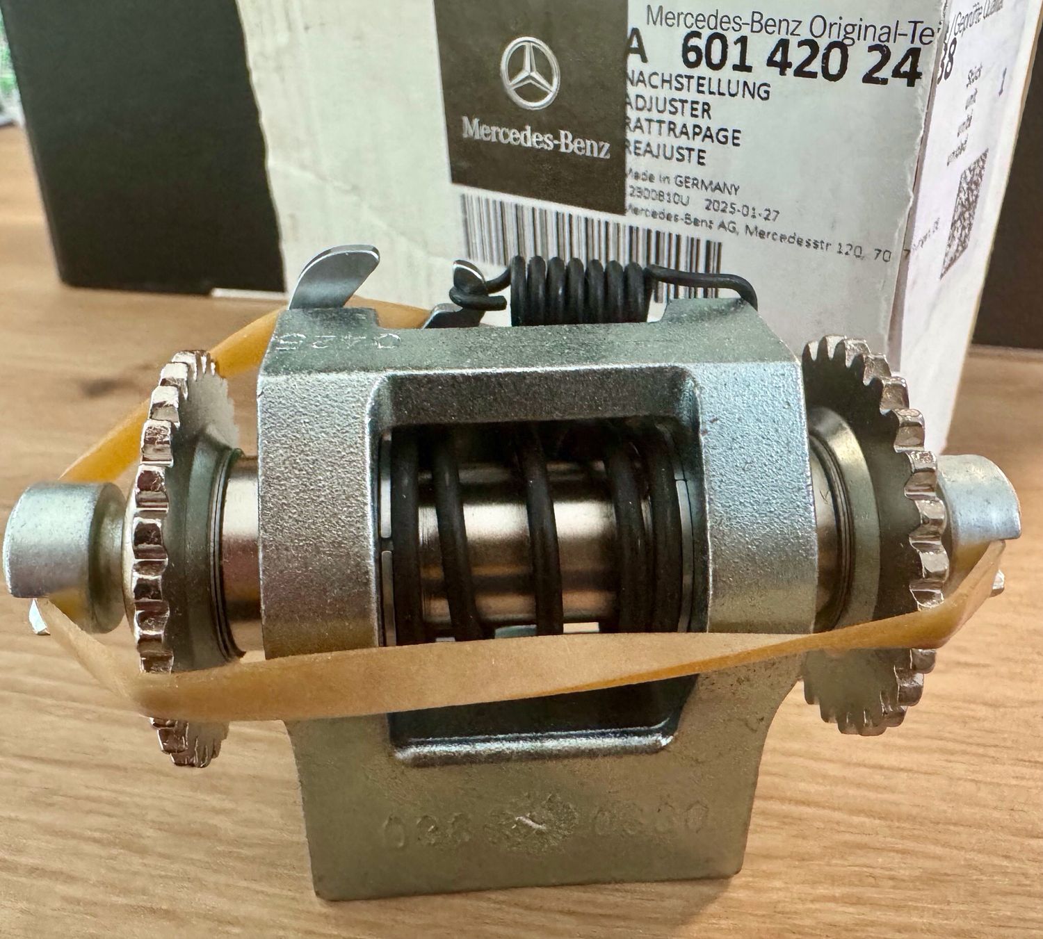 Mercedes G Klasse Nachstellung A6014202438 Nachsteller Hinterachse Trommelbremse Automatisch W461 Wolf  Professionell PUR Greenliner W463 ab9/1996 Trommelbremse Neu Original 
