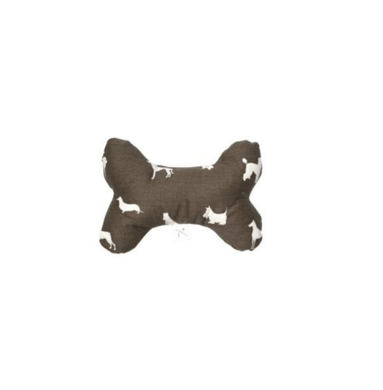 Mog and Bone Soft Toy Bone -  MOCHA DOG