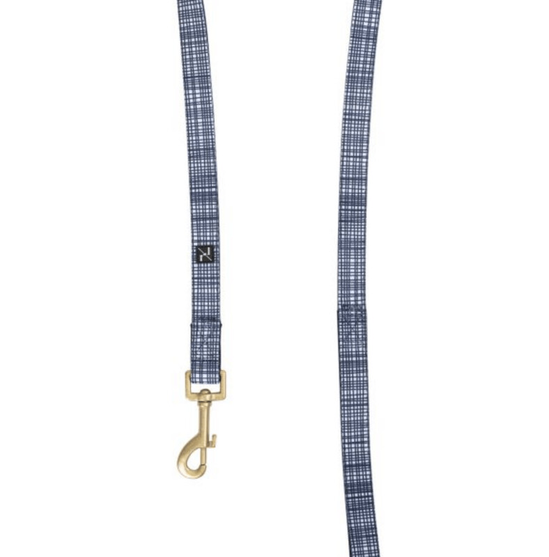 Mog and Bone Neoprene Lead - NAVY LINEN
