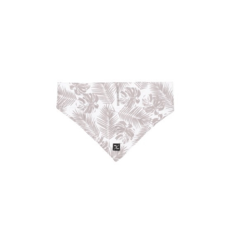 Mog and Bone Bandana SML - MOCCA LEAF