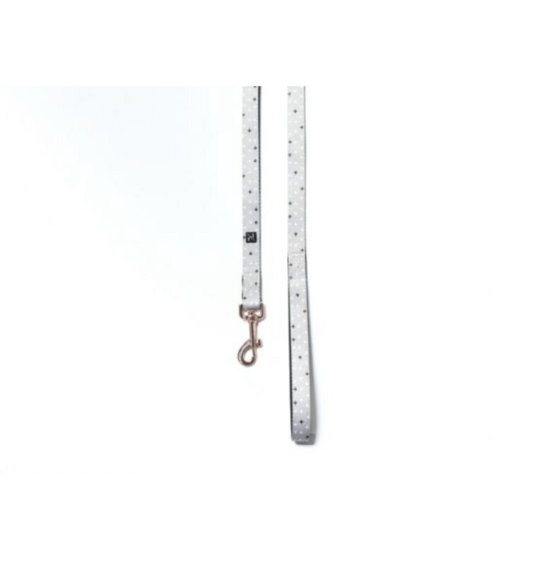 Mog and Bone Neoprene Lead - OATMEAL CROSS