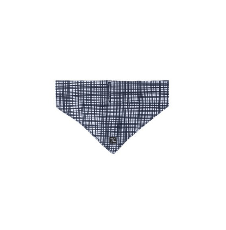 Mog and Bone Bandana SML - NAVY LINEN