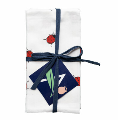 Cotton Napkins  - LADYBUG
