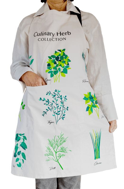 Apron (Heavy Drill) - CULINARY HERBS