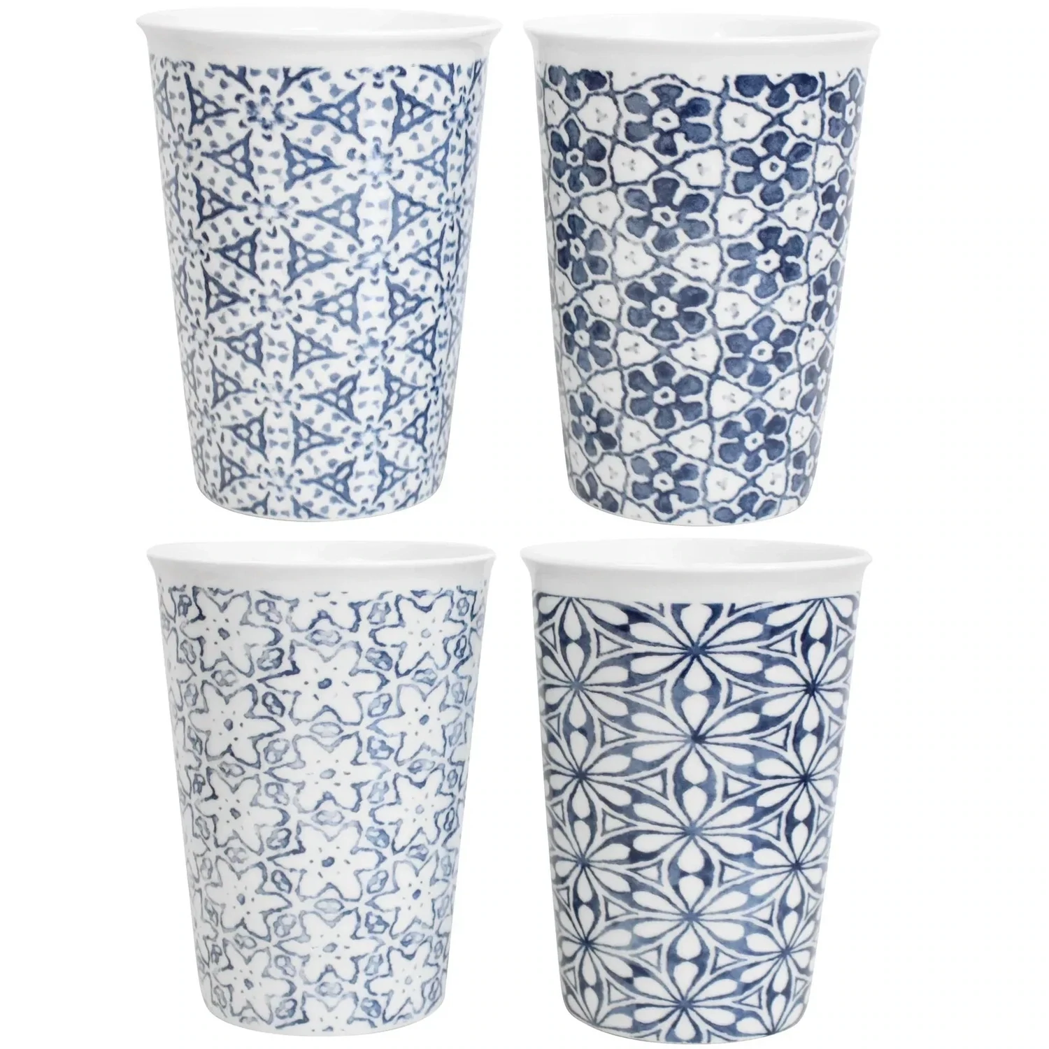 Amalfi Ceramic Tall Latte Cups