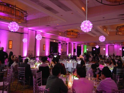 Indoor Wedding Lighting