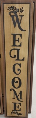 Large Welcome sign