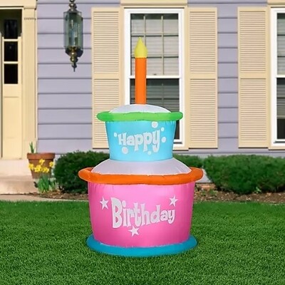 Inflatable Birthday Cake