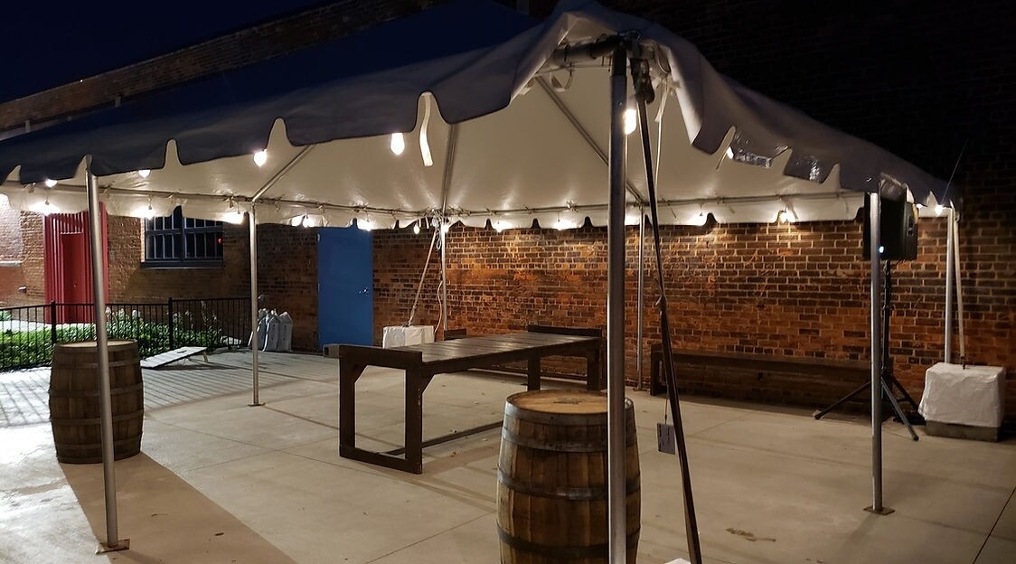 The Eastern - Bistro Tent Lighting