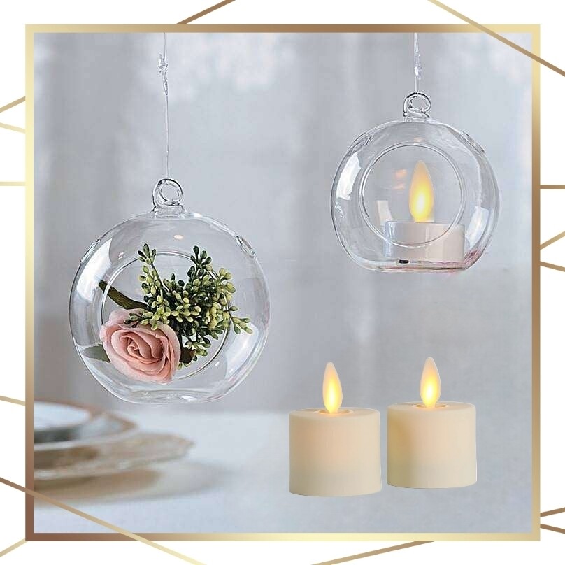 4.5-in. Clear Plastic Terrarium Globes