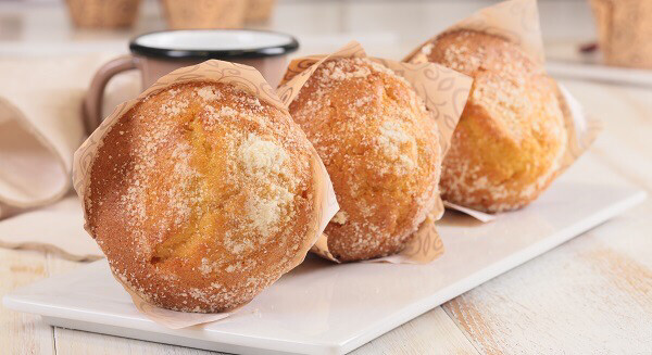 SADƏ MUFFIN (tam bişmiş)